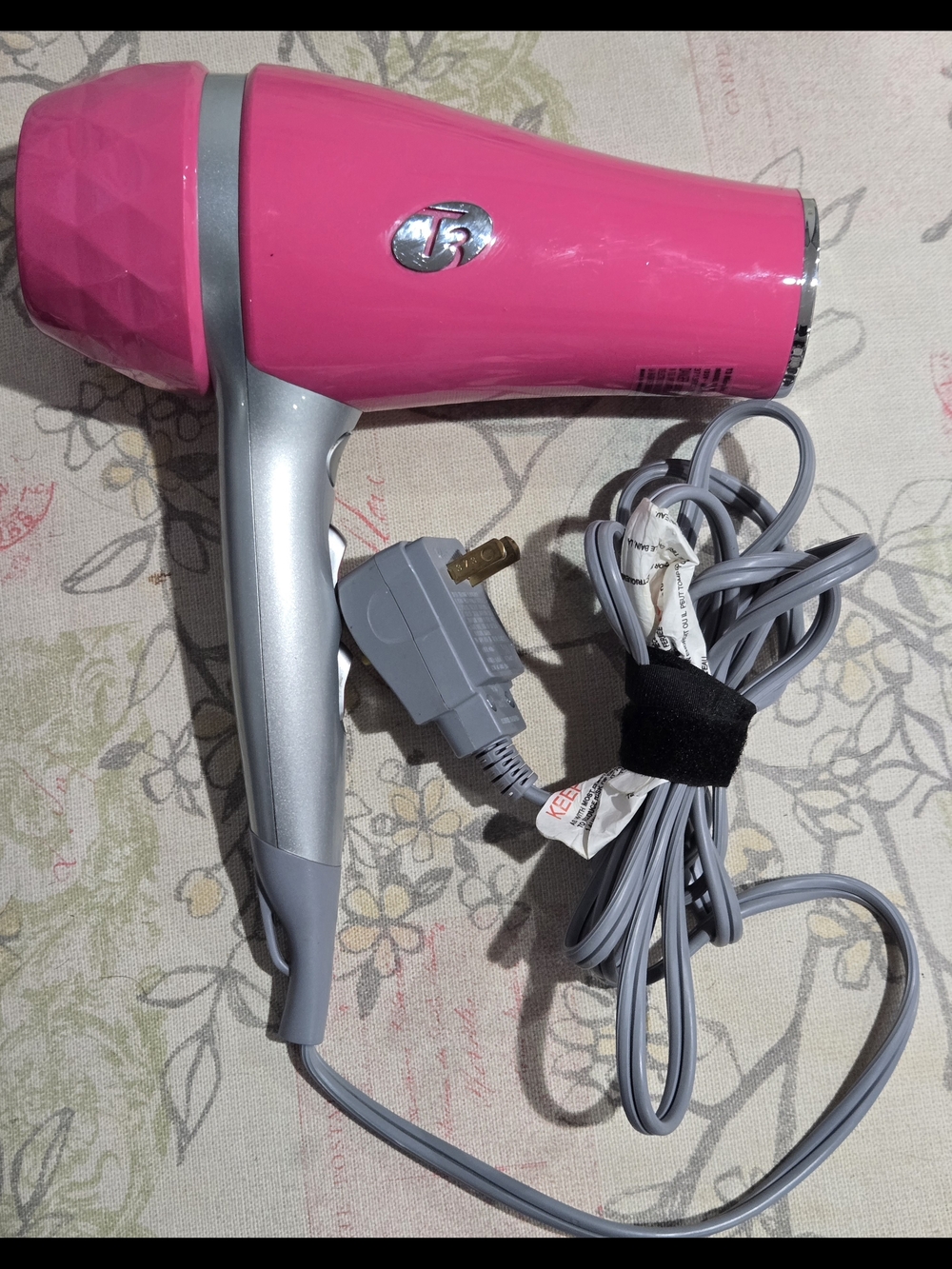T3 Hot Pink Hair Dryer